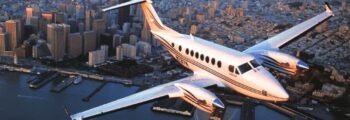 king air 350 en vol