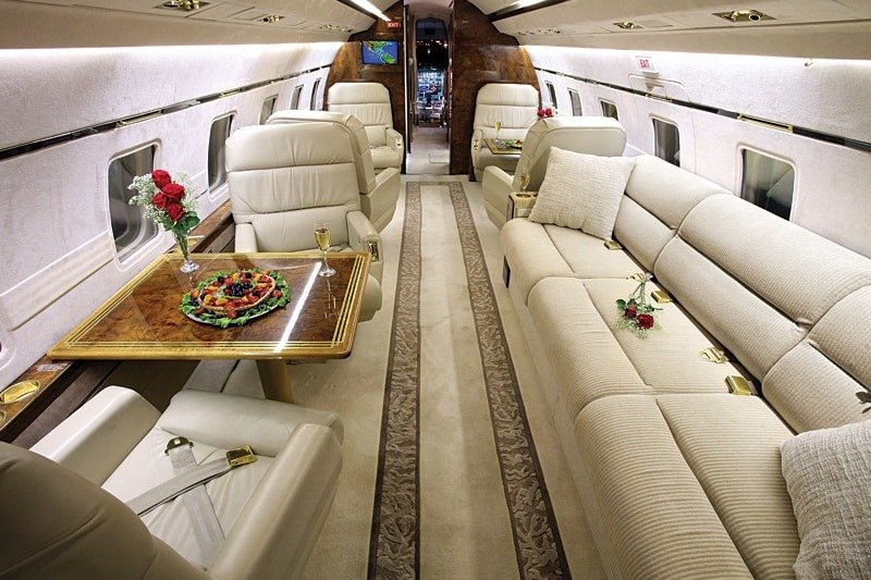 Challenger 600 intérieur - Bombardier
