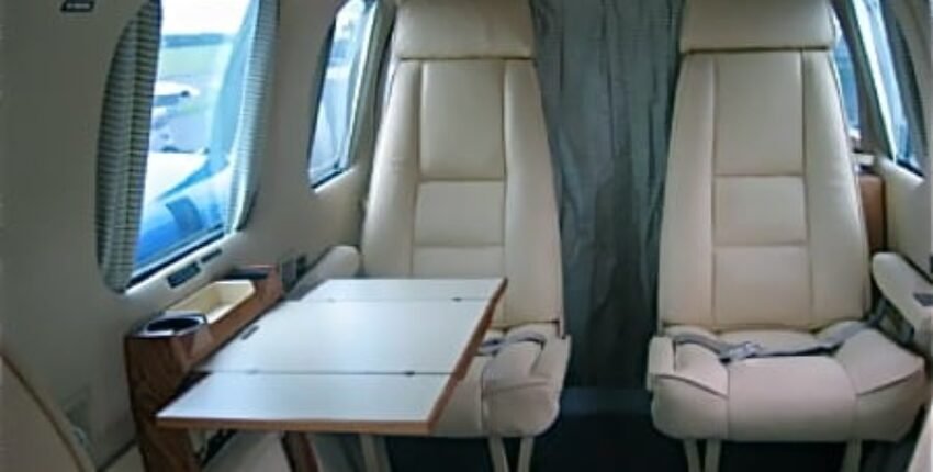Cabine intérieure Piper PA31