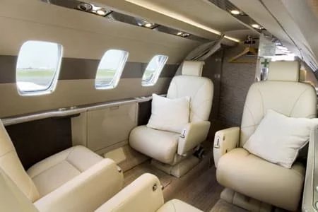 Citation CJ1 cabine intérieure