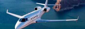 Gulfstream G150 en vol