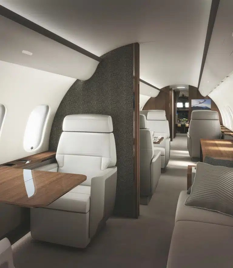 Global 6000 vue intérieure