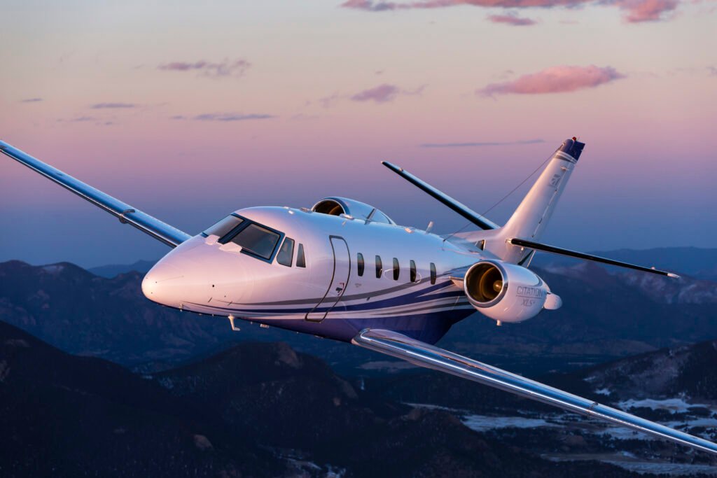 CITATION XLS en vol