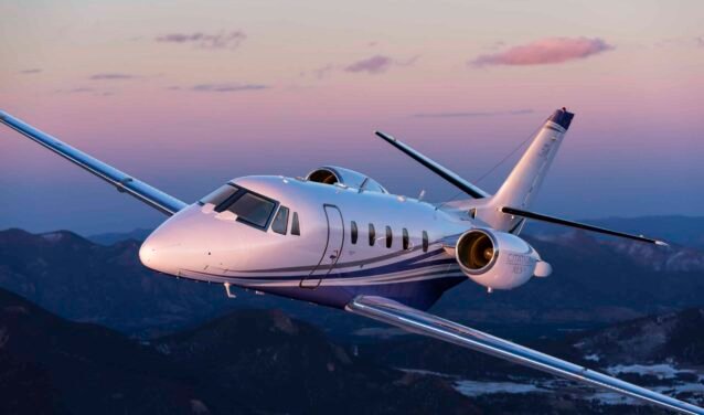 CITATION XLS en vol