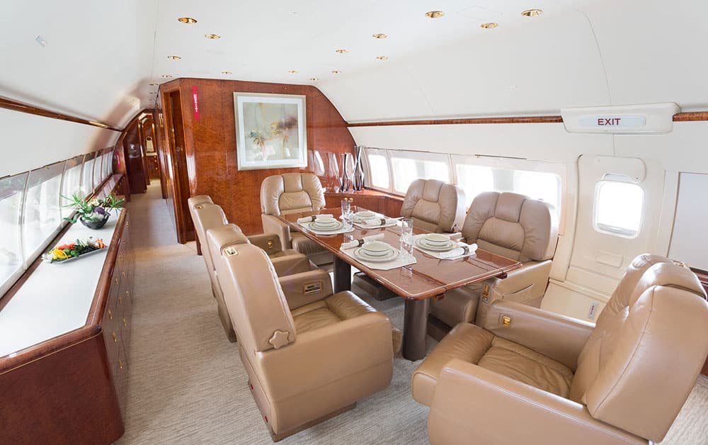 JET PRIVÉ BOEING BBJ GCD Logistique Aviation