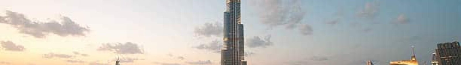 Assistez en jet privé au couché du soleil de Dubai.
