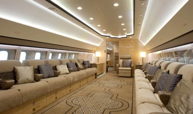 Boeing BBJ intérieur