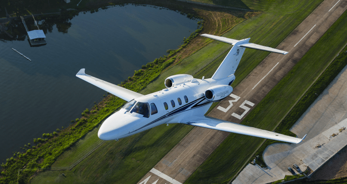 Citation M2 en vol