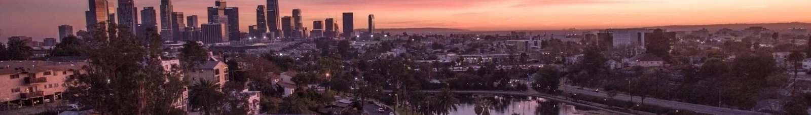 Los Angeles couché de soleil