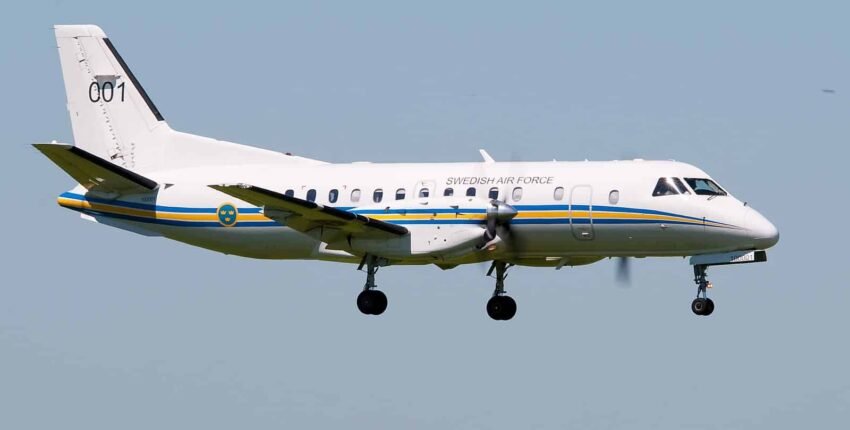 Saab 340 vol de groupe