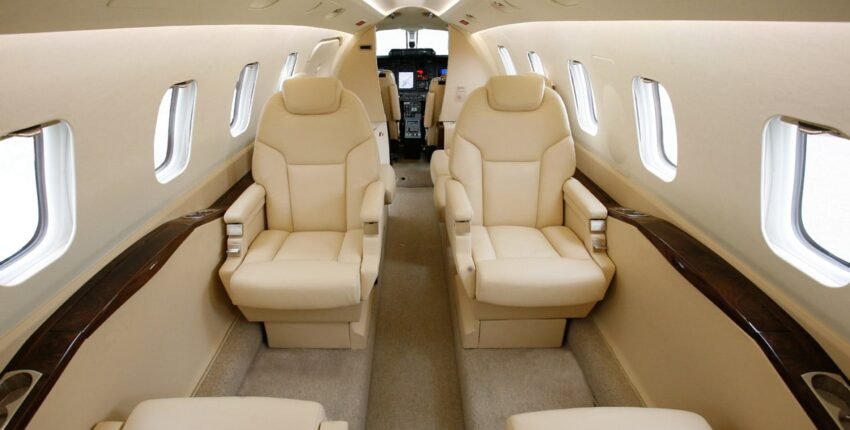 Piaggio avanti P180 vue intérieure