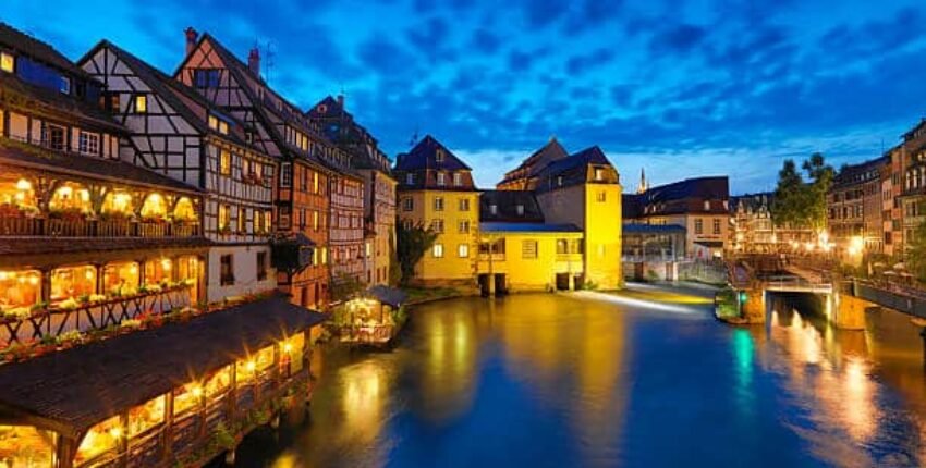 Strasbourg de nuit