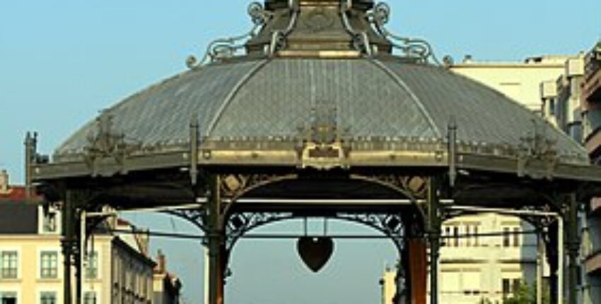 kiosque des amoureux, Valence, France