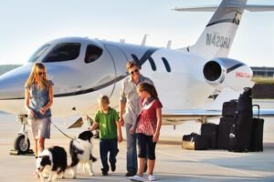 Avion d'affaires : Jet privé HondaJet HA-420 famille
