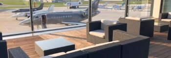 Terminal de jets privés FBO à l'aéroport de Paris Le - Bourget