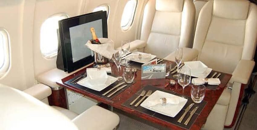 Falcon 8x intérieur