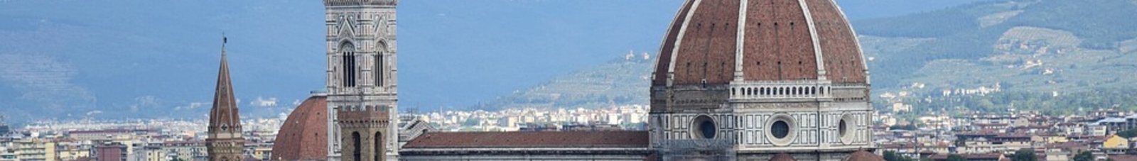 Skyline Florence avec la cathédrale de Florence.