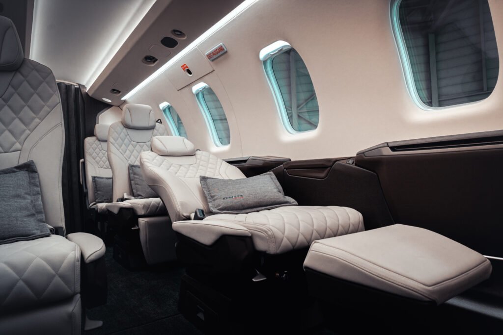 Pilatus PC 24 intérieur