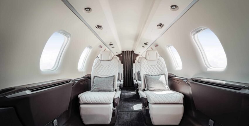 Pilatus PC 24 intérieur