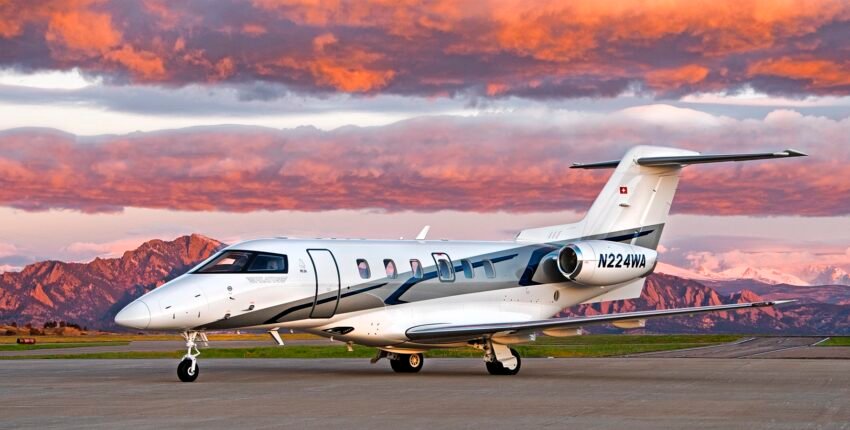 PILATUS PC24 sur la piste