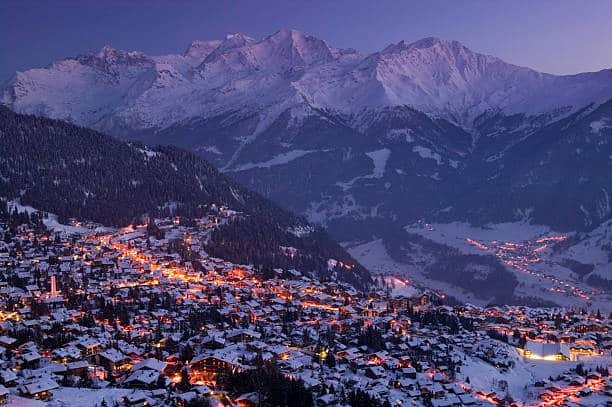 Verbier, station de ski en Suisse