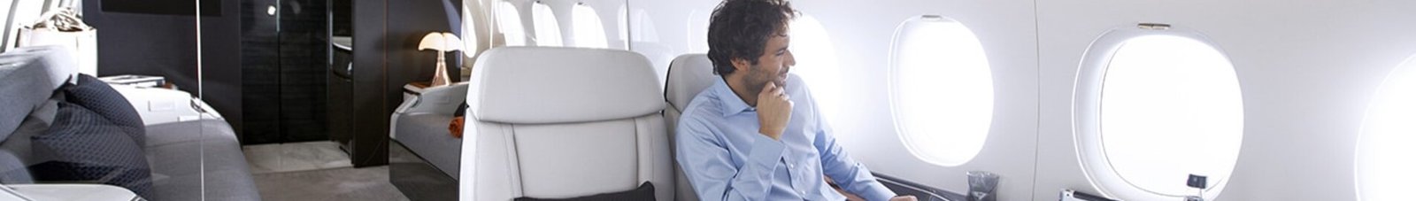 Falcon 6X vue intérieure