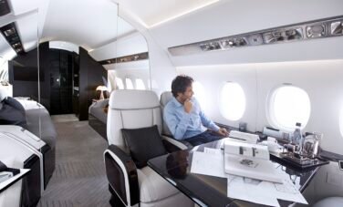 Falcon 6X vue intérieure