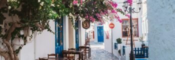 Milos village