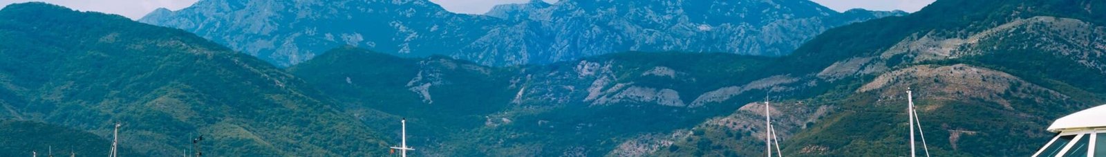 Tivat jet privé / La baie de Tivat