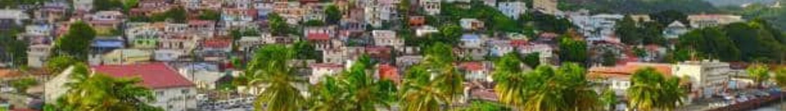 ville colorée de Fort-de-France en Martinique