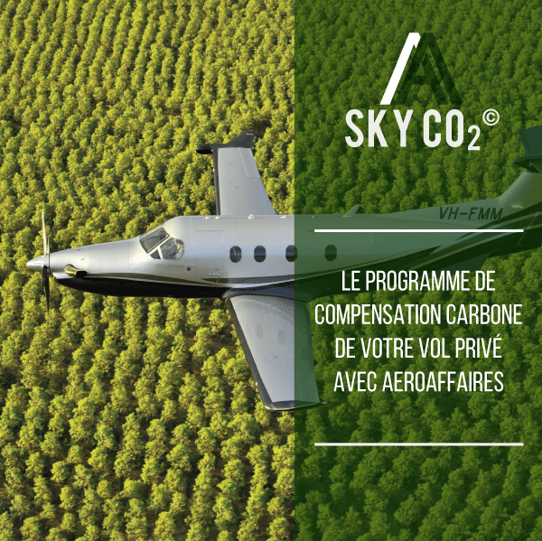 **Image Alt Text:** location de jet privé, vol écoresponsable