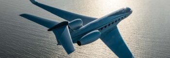 Gulfstream G650 en vol