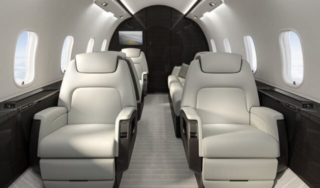 **Balise alt :**

`location jet privé - intérieur luxueux du Challenger 350`