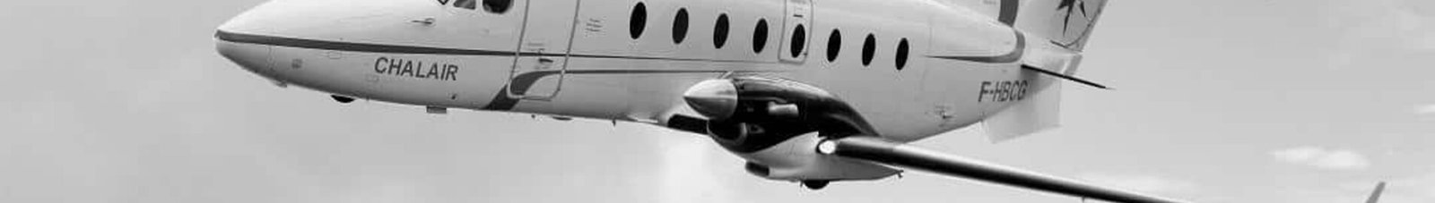 Jet privé Chalair Aviation en vol