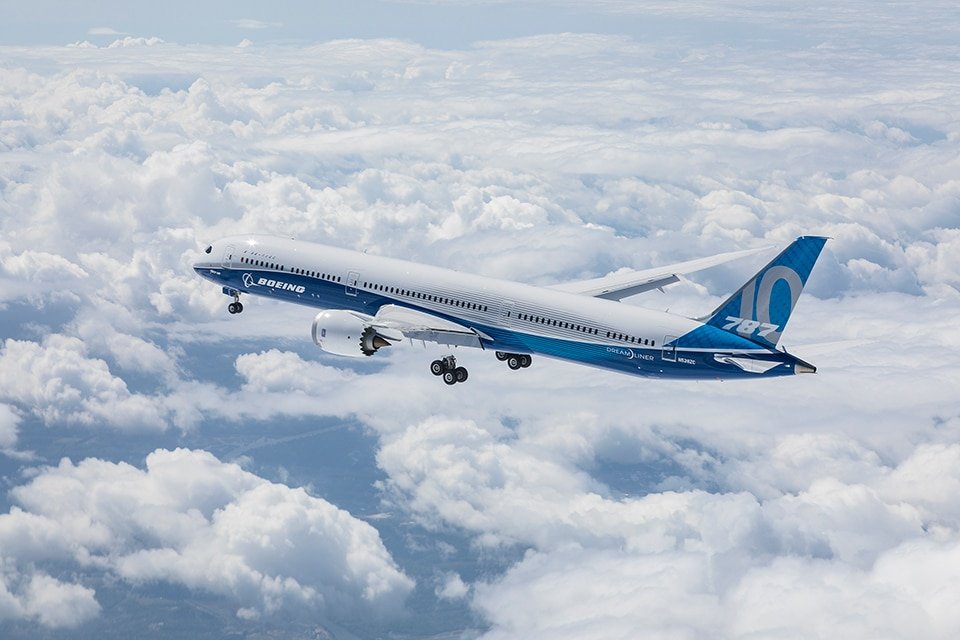 Boeing 787 Dreamliner en vol