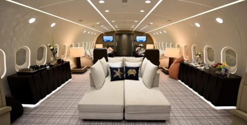 Boeing 787 Dreamliner intérieur