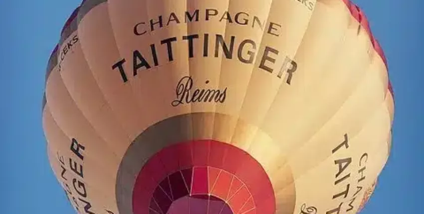 ballon champagne Taittinger