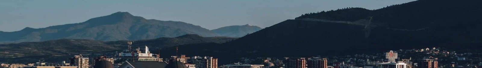Skopje vue d'ensemble