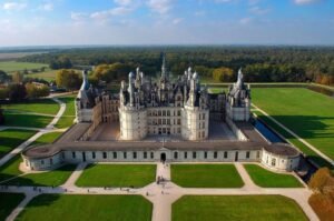 Domaine de hauts de Loire Onzain helicoptere