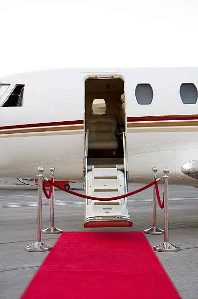 Corporate private airplane