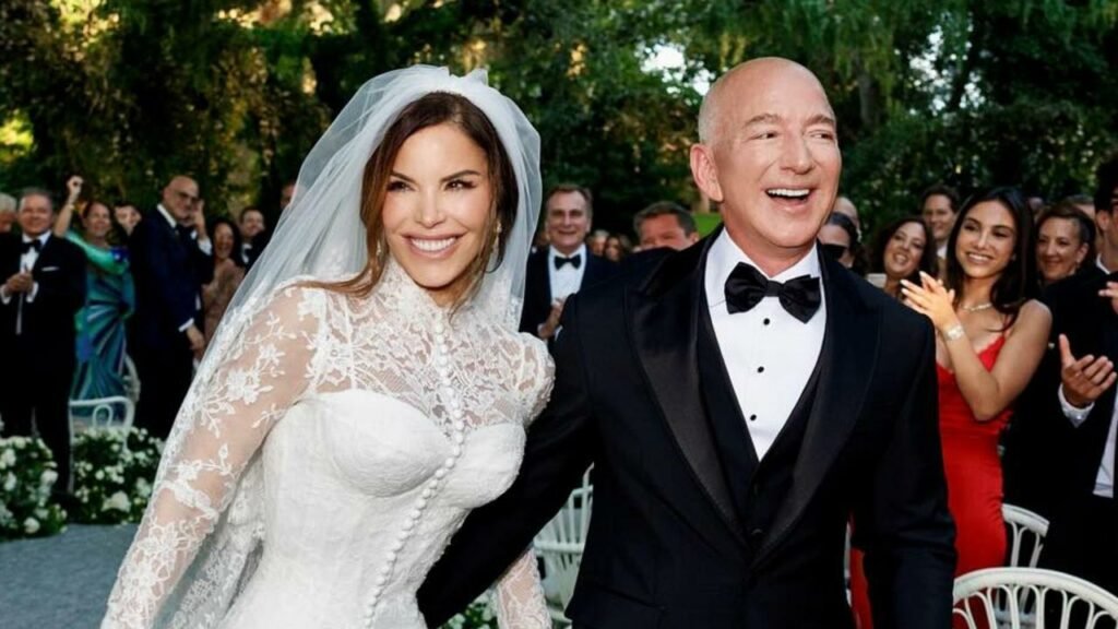 Jeff Bezos jet privé Venice wedding1