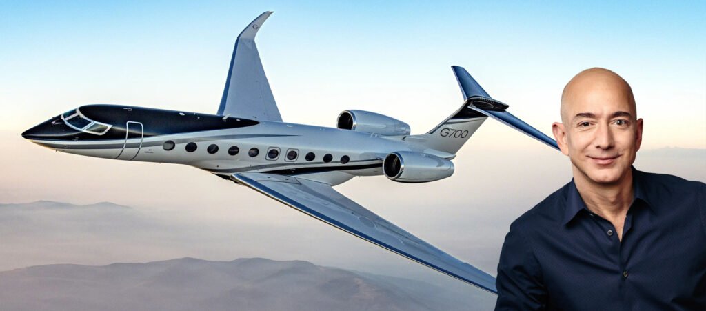 Jeff Bezos jet privé Venice wedding3