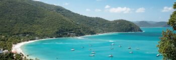 Saint-Thomas – Tortola : transfert en hélicoptère